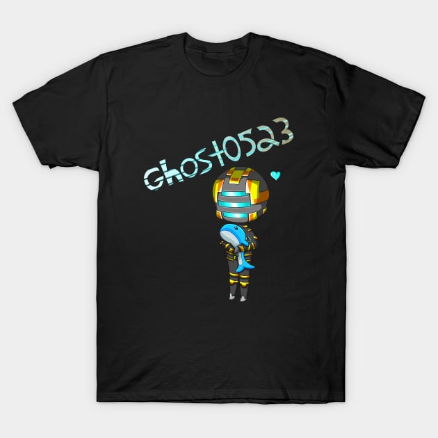 Ghost0523 Whale Shirt T-Shirt by GhostGamingYT